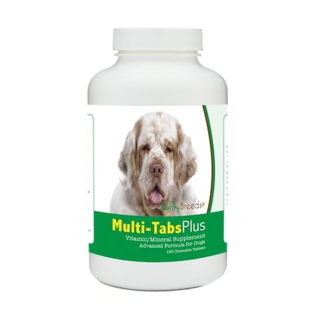 Healthy Breeds Clumber Spaniel Multi-Tabs Plus Chewable Tablets, 180PK 840235182429